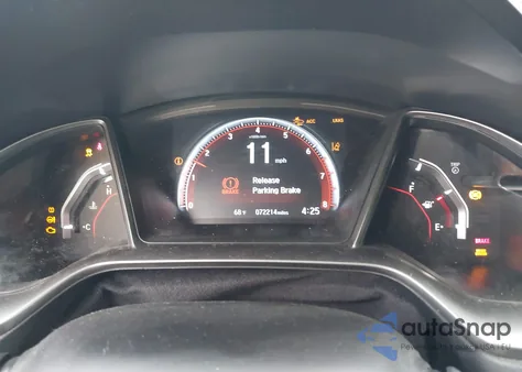 2020 Honda Civic Si Coupe z USA, uszkodzony, nr VIN 2HGFC3A5XLH751251